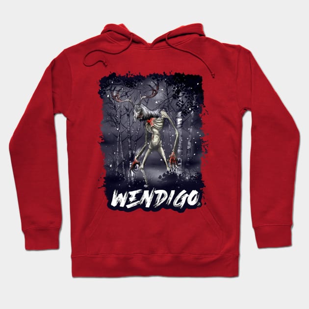 Wendigo Hoodie by CreepyAcres